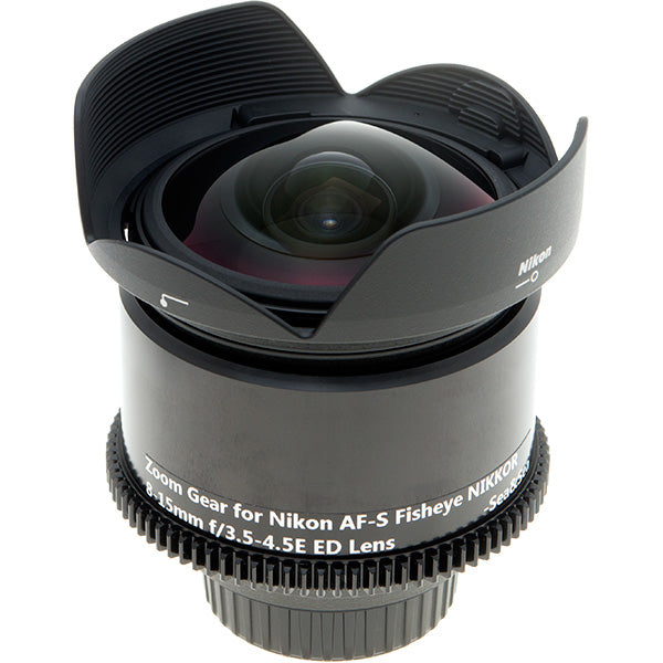 Howshot Zoom Gear for Nikon AF-S Fisheye NIKKOR 8-15mm f/3.5-4.5E ED Lens on Sea&Sea Housings Howshot Zoom Gear for Nikon AF-S Fisheye NIKKOR 8-15mm f/3.5-4.5E ED Lens on Sea&Sea Housings